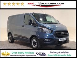 Blue Used 2021 Ford Transit Custom Van | £14,990 (Good price)
