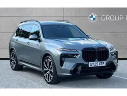 Skyscraper grey metallic Used 2025 BMW X7 M Sport SUV | £87,695 (Expensive)
