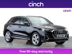 Black Used 2021 Audi Q3 S-Line SUV | £22,049 (Good price)