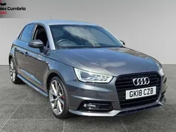 Grey Used 2018 Audi A1 Sportback Black Edition Hatchback | £13,450 (Fair price)