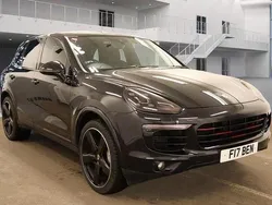 Black Used 2017 Porsche Cayenne Platinum Edition SUV | £25,750 (A bit pricey)