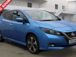 Blue Used 2021 Nissan Leaf N-Connecta Hatchback | £11,500 (Good price)