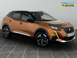 Orange Used 2022 Peugeot e-2008 GT SUV | £12,895 (Good price)