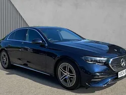 Blue Used 2024 Mercedes E220 Advanced Sedan | £43,603