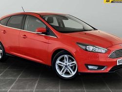 Red Used 2017 Ford Focus Titanium Hatchback | £4,295 (Good price)
