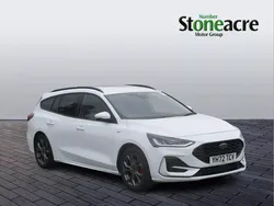 White Used 2022 Ford Focus ST-Line Estate | £14,990 (Fair price)