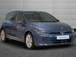 Anemone blue Used 2024 VW Golf VIII Match Hatchback | £21,790 (Fair price)