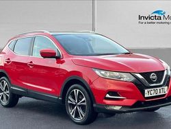 Red Used 2020 Nissan Qashqai N-Connecta SUV | £10,354 (Good price)