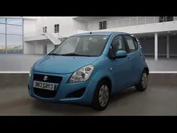Blue Used 2012 Suzuki Splash SZ3 Hatchback | £3,495 (Fair price)