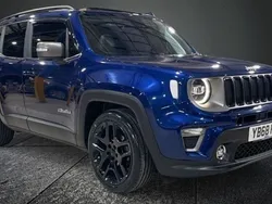 Blue Used 2018 Jeep Renegade Limited SUV | £14,290 (Fair price)