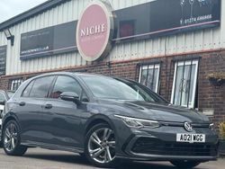 Grey Used 2021 VW Golf VIII R-line Hatchback | £14,790 (Fair price)