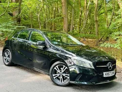 Black Used 2017 Mercedes A180 Executive Hatchback | £9,389 (Fair price)