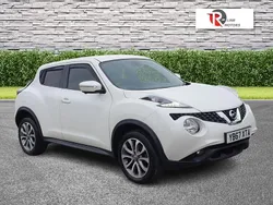 White Used 2017 Nissan Juke Tekna SUV | £8,795 (Fair price)