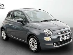 Grey Used 2022 Fiat 500 Dolcevita Hatchback | £9,995 (A bit pricey)
