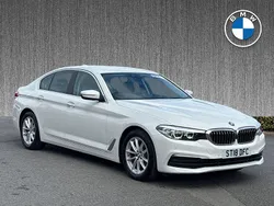 White Used 2018 BMW 520 Sport Line Sedan | £17,999 (Fair price)