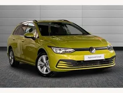 Yellow Used 2022 VW Golf VIII Life Estate | £17,895 (Fair price)