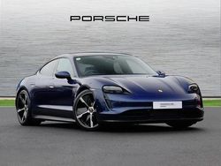 Blue Used 2021 Porsche Taycan Sedan | £49,990 (Expensive)