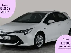 White Used 2021 Toyota Corolla Hatchback | £14,900 (Fair price)