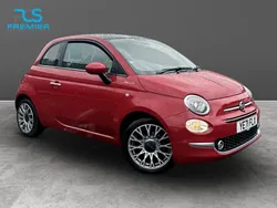 Red Used 2021 Fiat 500 Dolcevita Hatchback | £9,395 (Fair price)