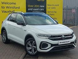 White Used 2022 VW T-Roc R-line SUV | £23,498 (A bit pricey)