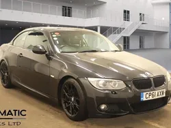 Black Used 2011 BMW 320 Cabriolet Sport Line Cabriolet | £6,990 (Fair price)