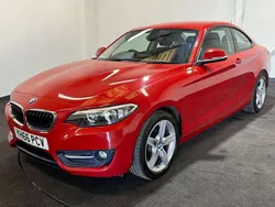 Red Used 2016 BMW 218 Sport Line Coupe | £10,995 (Fair price)