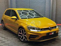Yellow Used 2017 VW Golf VII R-line Hatchback | £11,595 (Fair price)