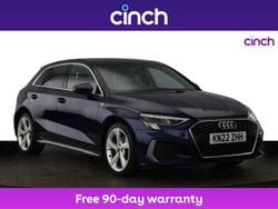 Blue Used 2022 Audi A3 S-Line Hatchback | £20,299 (Fair price)