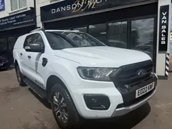 White Used 2022 Ford Ranger Wildtrack Pickup | £17,950 (Fair price)