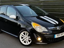 Black Used 2011 Vauxhall Corsa SRi Hatchback | £2,549 (Good price)