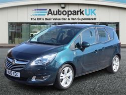 Green Used 2016 Vauxhall Meriva MPV | £8,495 (A bit pricey)