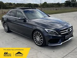 Grey Used 2015 Mercedes C250 AMG Line Premium Plus Sedan | £14,490 (A bit pricey)