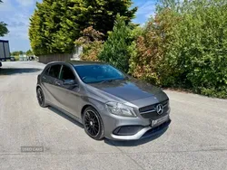 Grey Used 2017 Mercedes A200 AMG line Hatchback | £11,650 (Fair price)