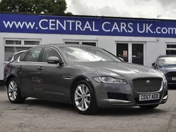 Grey Used 2017 Jaguar XF Portfolio Sedan | £13,995 (Fair price)
