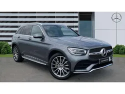 Grey Used 2022 Mercedes GLC220 AMG Line Premium SUV | £35,103 (Expensive)