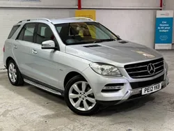 Silver Used 2012 Mercedes ML250 Edition SUV | £8,995 (Fair price)