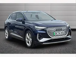 Navarra blue Used 2024 Audi Q4 e-tron S-Line SUV | £33,500 (Super price)
