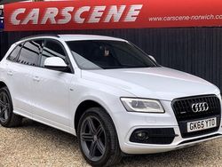 White Used 2015 Audi Q5 S-line plus SUV | £13,599 (Fair price)