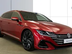 Kings red metallic Used 2021 VW Arteon R-line Estate | £24,574 (Fair price)