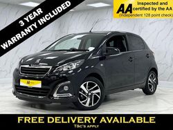 Black Used 2019 Peugeot 108 Allure Hatchback | £11,195 (Fair price)