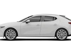 Pearl snowflake white Used 2025 Mazda 3 Exclusive-Line Hatchback | £21,138