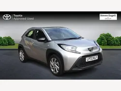 Silver Used 2023 Toyota Aygo PURE Hatchback | £11,587 (Fair price)