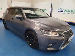 Grey Used 2018 Lexus CT200h Luxury Line Hatchback | £12,499 (Fair price)