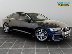Blue Used 2020 Audi A6 S-Line Sedan | £21,495 (Good price)