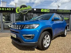 Blue Used 2021 Jeep Compass Longitude SUV | £15,395 (Expensive)
