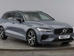 Grey Used 2021 Volvo V60 R-Design Estate | £24,250 (Fair price)