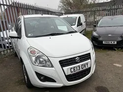 White Used 2013 Suzuki Splash SZ4 Hatchback | £3,699 (Fair price)