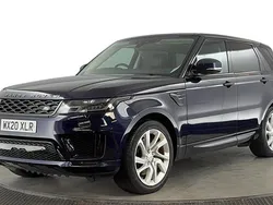 Blue Used 2020 Land Rover Range Rover Sport HSE Dynamic SUV | £28,220 (Fair price)