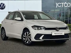 White Used 2022 VW Polo Life Hatchback | £13,669 (Fair price)