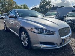 Silver Used 2013 Jaguar XF Luxury Sedan | £3,995 (Good price)